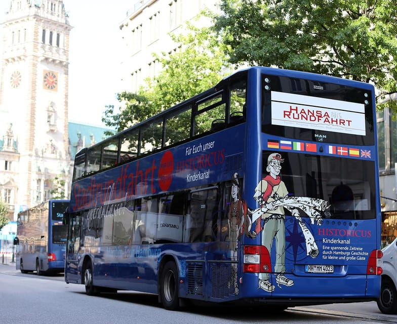 1-Day Hop-on/Hop-off Bus Tour of Hamburg Line D - How the 1-Day Ticket Actually Works: 90 Minutes and 24 Stops