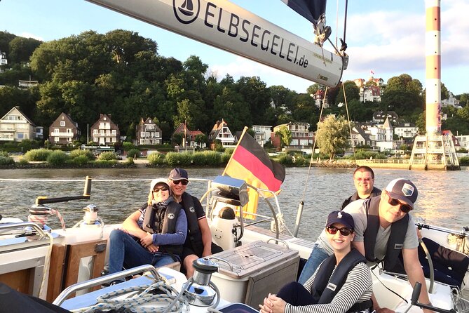 Authentic Sailingtrip "To the Gates of Hamburg" from Wedel - When the wind is light: why the helm experience still works