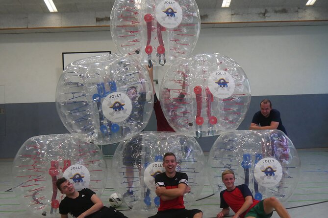 Bubble soccer in the center of Hamburg with beer / champagne - Price and group value: when $407.81 makes sense