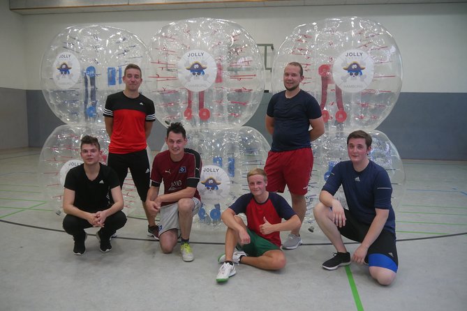 Bubble soccer in the center of Hamburg with beer / champagne - Zorbing rules and scoring: where you’ll get faster