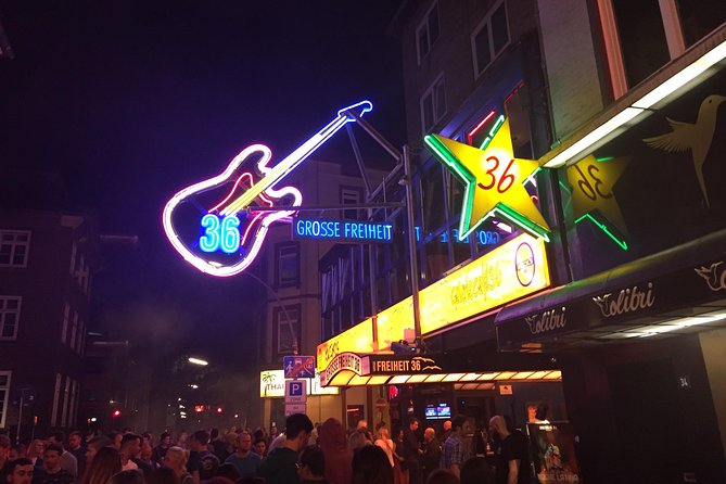 English guided tour Reeperbahn "Red light and Offence" - A 7:00 pm Reeperbahn walk with stories that actually connect