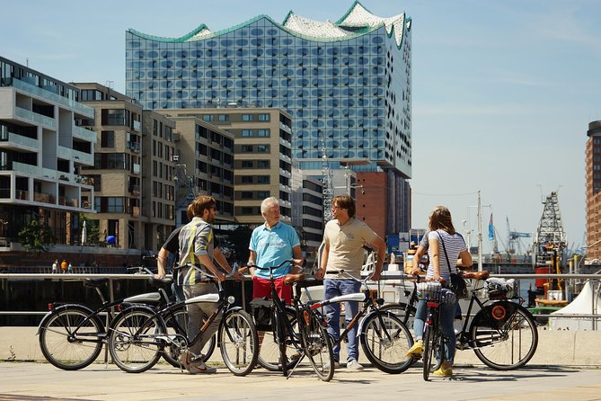 Guided Hamburg City Bike Tour - Getting Oriented at Gebrüder-Wolf-Platz and the Bike Setup