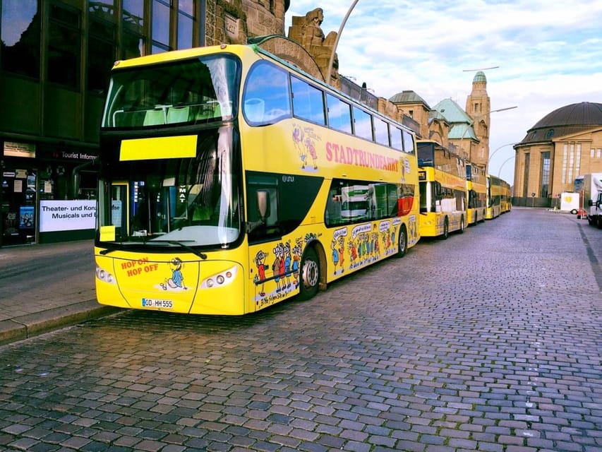 Hamburg: Hop-On Hop-Off Bus Tour Yellow Double Decker - How this bus tour makes first-day Hamburg feel simple