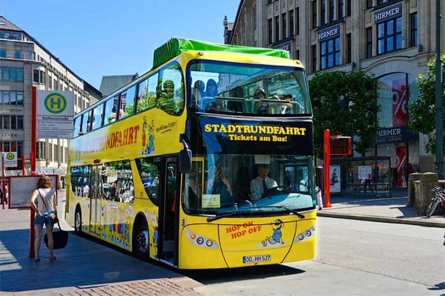 Hamburg: Hop-On Hop-Off Bus Tour Yellow Double Decker - Old Town and Speicherstadt: where the stories start to click