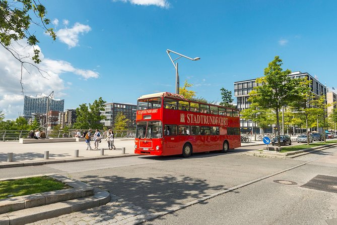 Hamburg Hop-on-Hop-off Tour, Harbor and Lake Alster Cruise - A Fast Way to Map Hamburg from Land and Water