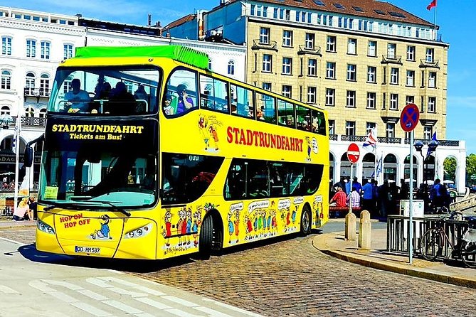 Hamburg: Hop-On Hop-Off Tour - Yellow Double Decker - Tickets and boarding: mobile is the idea, keep a backup