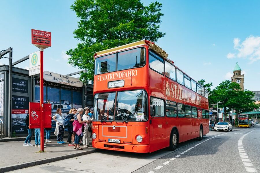 Hamburg: Line A Sightseeing Hop-On Hop-Off Bus Tour - Audio and comfort: what’s great, what to double-check