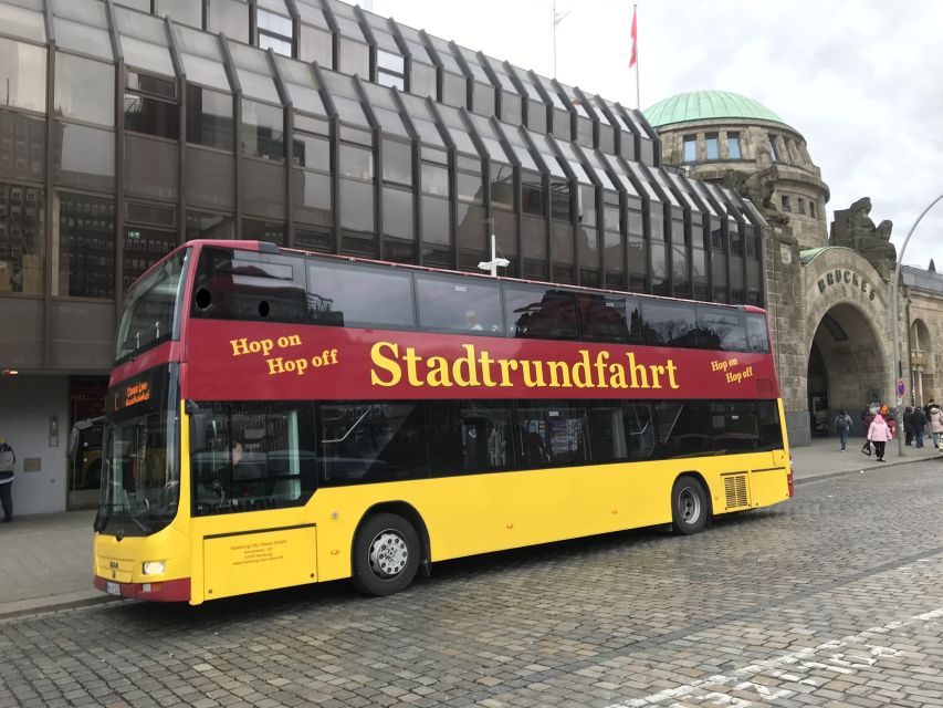 Hamburg: Line C Sightseeing Hop-On Hop-Off Bus Tour - Hafencity and the Harbor Walk Logic: When the City Changes Pace