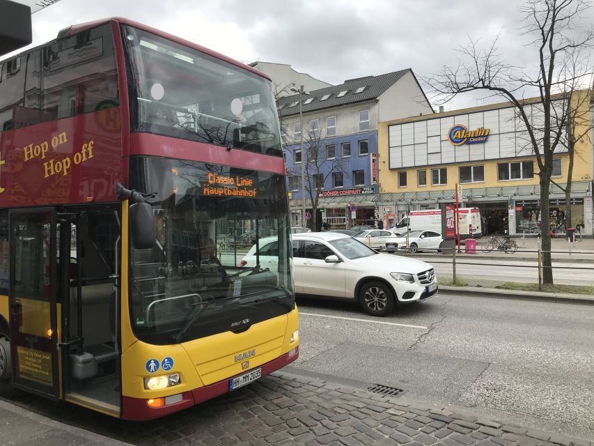 Hamburg: Line C Sightseeing Hop-On Hop-Off Bus Tour - Audio Guide in Multiple Languages: Less Guessing, More Seeing