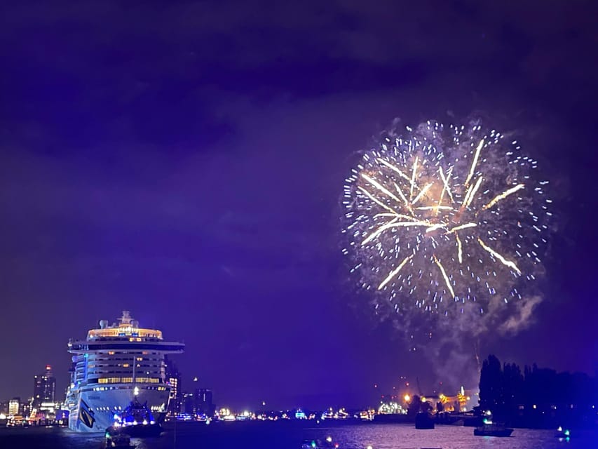 Hamburg: New Years Eve Harbour Cruise - Fireworks rules: you’ll watch the moment, not light it