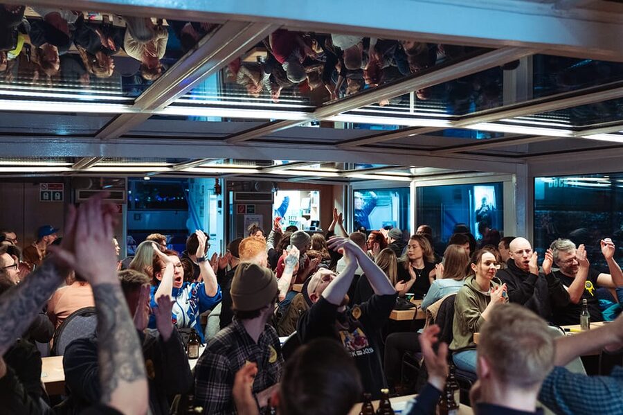 Hamburg: Party Bingo with the Bingo Gringos - Party Bingo on the Barge: The 2.5-Hour Hamburg Harbor Ride
