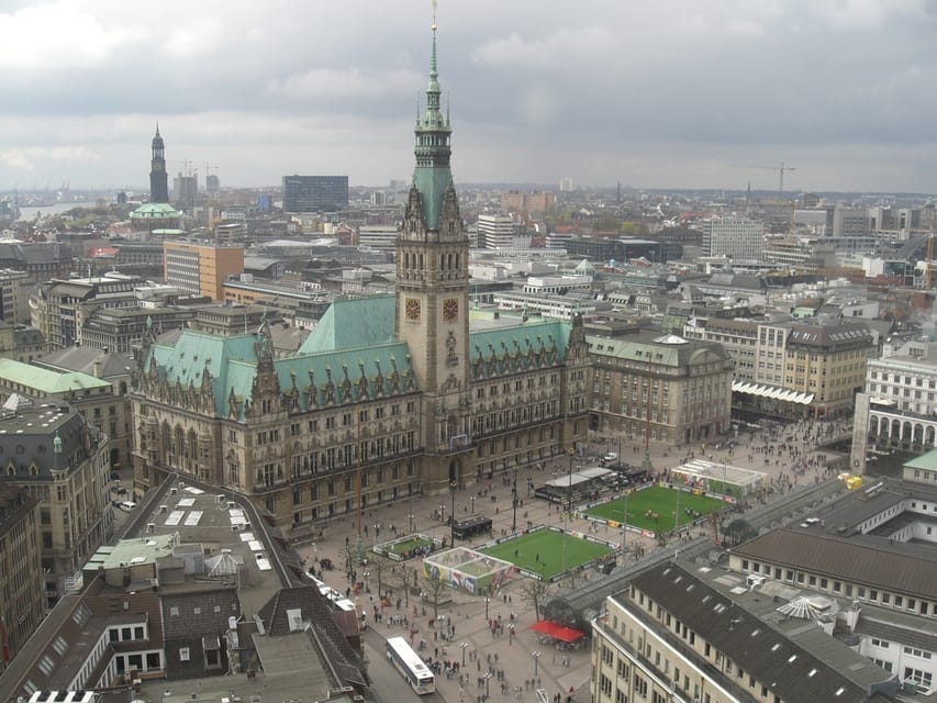 Hamburg: Private - Town Hall, Speicherstadt, Elbphilharmonie - Getting Oriented at Rathaus Hamburg and the Chamber of Commerce