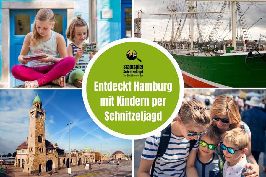 Hamburg: Scavenger Hunt Self-Guided Tour for Children - Hamburg Port, turned into a family game