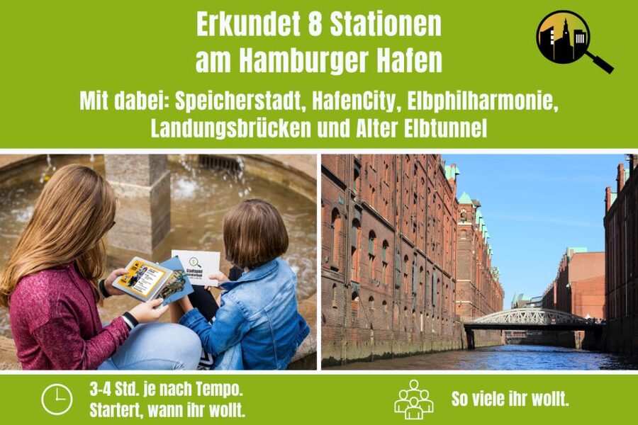 Hamburg: Scavenger Hunt Self-Guided Tour for Children - What to bring on game day