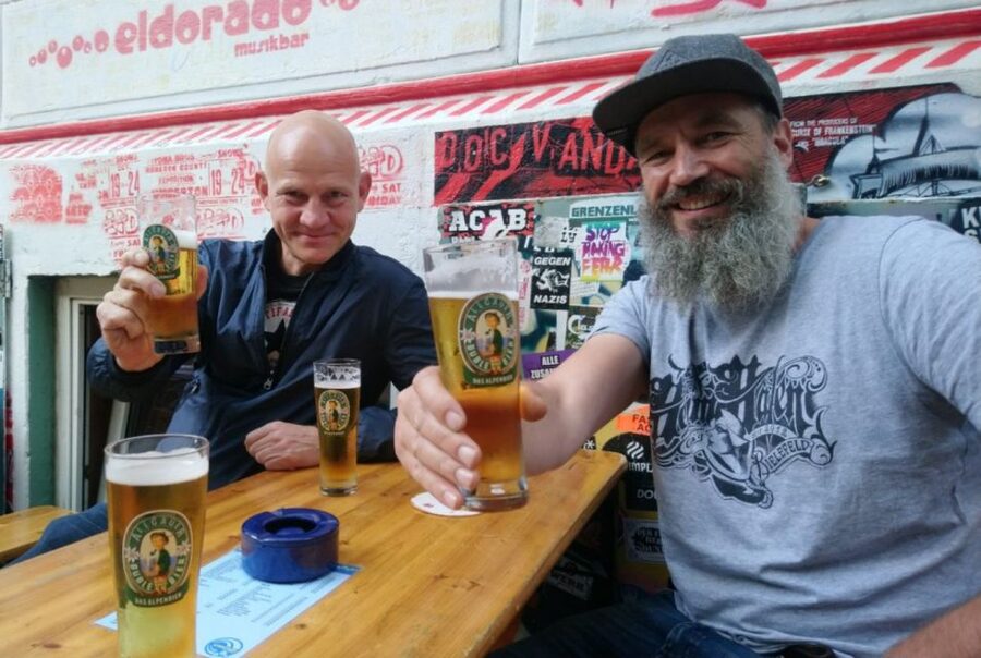 Hamburg: St. Pauli District and Beer Tour - Your route in real life: what ÜberQuell and Musikbar Eldorado add