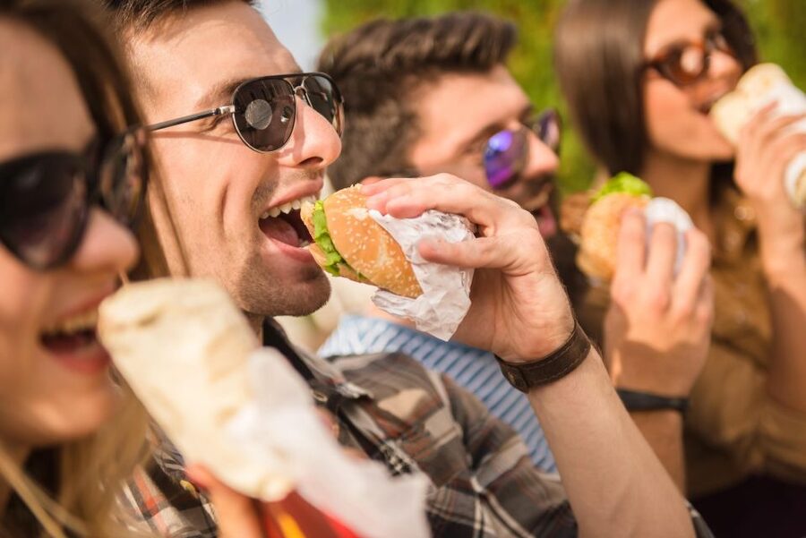 Hamburg: St. Pauli Food and Bier Tour - The dockside start: fish sandwich, Astra, and Waterkant tales