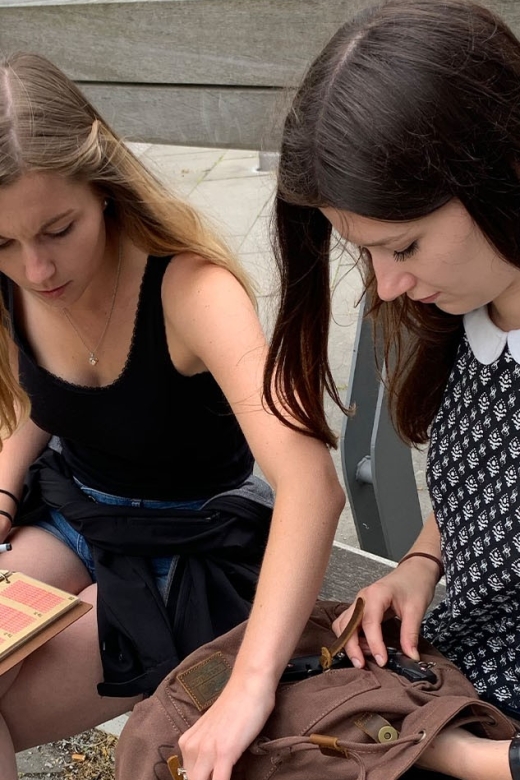Hamburg: Treasure Hunt Game through HafenCity - Starting at Am Grasbrookpark 1E and picking up your game backpack