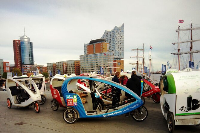 Private Hamburg rickshaw tour for 2 people - Price and value for two people on a private ride